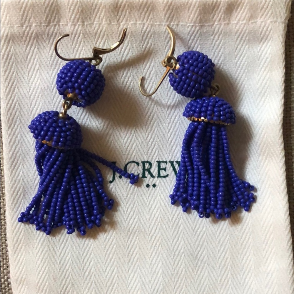 Jcrew blue earrings